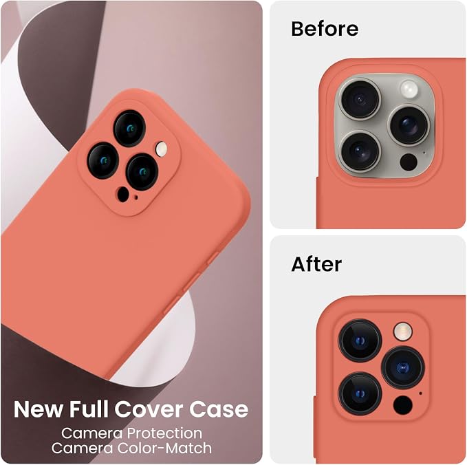FireNova Designed for iPhone 15 Pro Case, Silicone Upgraded Phone Case with - Image 3