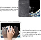 Mouse Pad, Japanese Sea Wave Design Mouse Pad, Washable Square Cloth Mousepad - Image 3