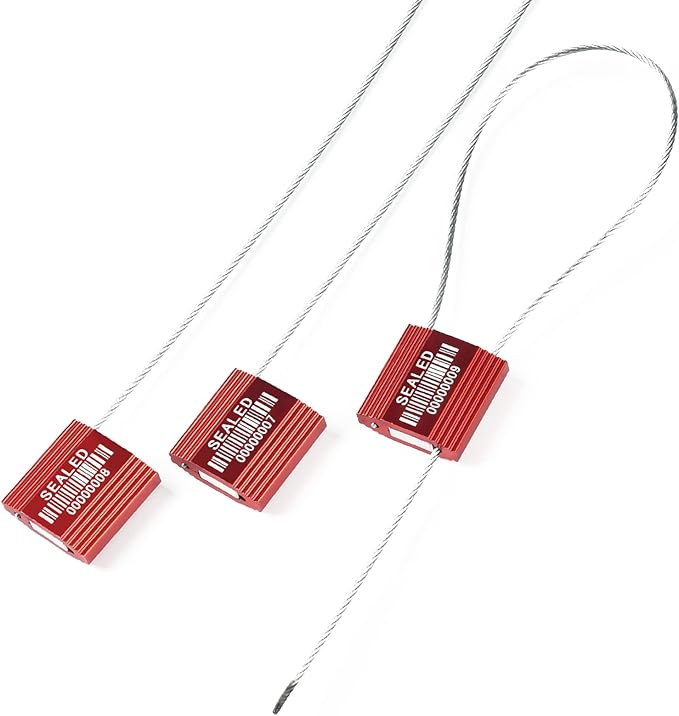 50 Red High Security Cable Seals - Image 2