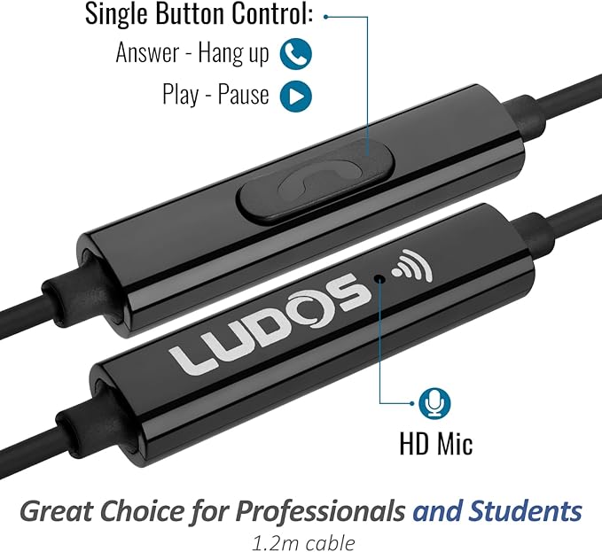 LUDOS Ultra USB C Headphones for iPhone 16 15 Pro Max Plus iPad Pro, 5 Years - Image 4