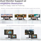 Thunderbolt 4 Dock – 21 Ports, Dual 4K or Single 8K Display, 90W Charging - Image 4