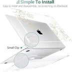 TWOLSKOO Compatible with MacBook Pro 13 inch Case 2022 2021 2020-2016 A2338 - Image 3