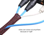 Alex Tech 25ft - 1/2 inch Cord Protector Wire Loom Tubing Cable Sleeve Split - Image 3