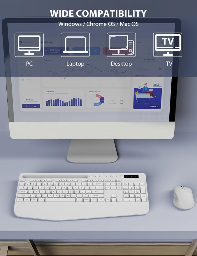 Wireless Keyboard and Mouse Combo - Image 9