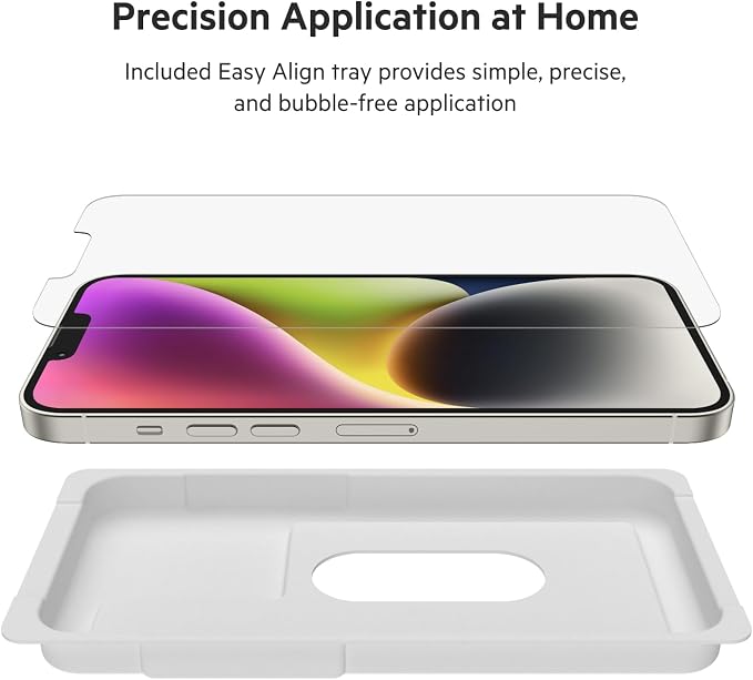 Belkin UltraGlass iPhone 14 Plus, iPhone 13 Pro Max Screen Protector - Image 7