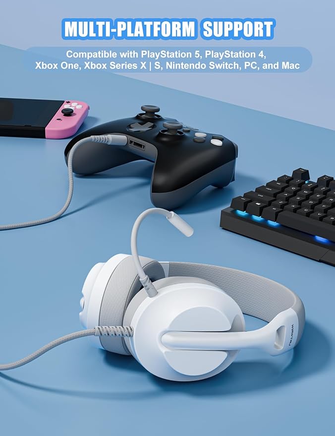 S30 Gaming Headset with Microphone, 198g Lightweight Design, Wired Gaming - Image 6