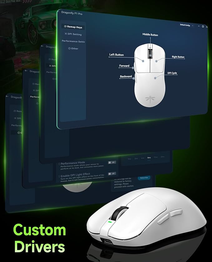 VGN F1 PRO Wireless Gaming Mouse - Image 5