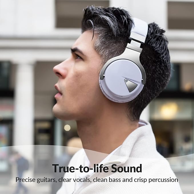 Silensys E7 Active Noise Cancelling Headphones Bluetooth Headphones - Image 6