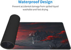 Extended Gaming Mouse Pad, Large Desk Mat XL Anime Mouse Pad Waterproof - Image 3