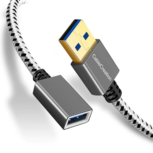 CableCreation 3.3 FT USB 3.0 Extension Cable, USB Male to Female Extender Cord by CableCreation