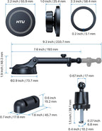 HTU for MagSafe Car Phone Mount Magnetic Phone Holder for Windshield Vent - Image 8