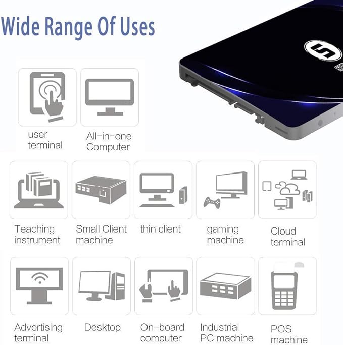 SSD SATA 2.5" 64GB Shark Speed Internal Solid State Drive High Performance Hard - Image 5
