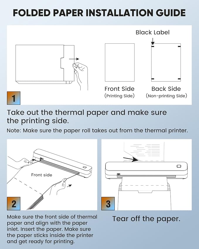 Saker Wireless Thermal Mobile Printer - Image 7
