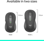 Logitech Left Handed Wireless Mouse Signature M650 L Full Size - Image 9
