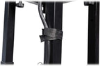 Rockville RTP82B 8 ft Adjustable Black Totem Moving Head Light Stand, Dual - Image 3