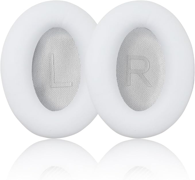 Ear Pads for Bose Quiet Comfort 35 Soft Protein Leather Replacement Earpads Ear by HidaArk