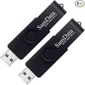 SamData 64GB USB Flash Drives 2 Pack 64GB Thumb Drives Memory Stick Jump Drive by SamData