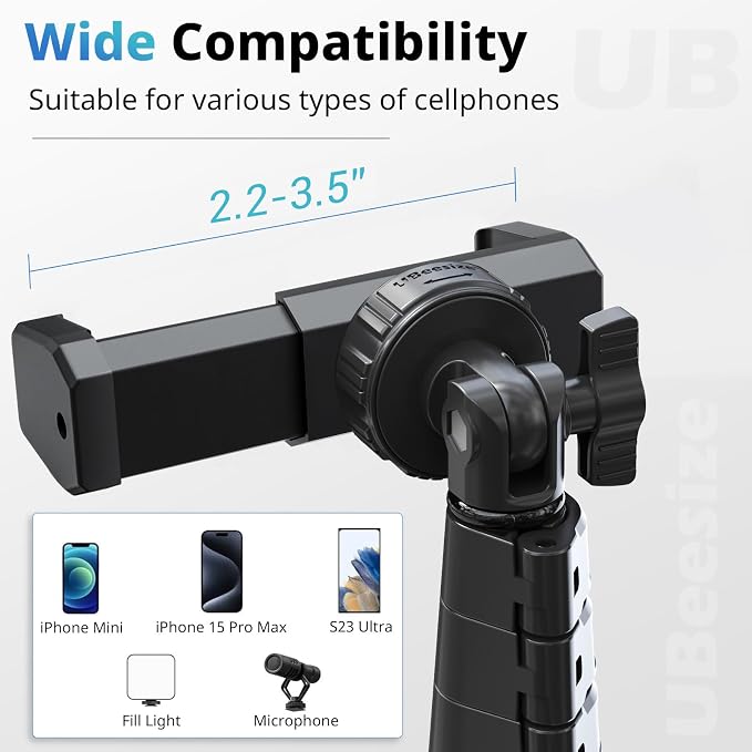 UBeesize 88’’ Flexible Phone Tripod - Image 4