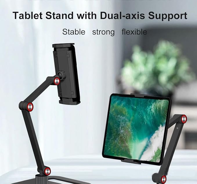 Tablet Stand Holder, Stable Portable Space-Saving Multi-Device Holder - Image 4