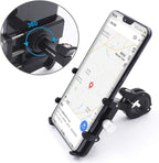 GUB Bike Phone Mount Holder, Aluminum Motorcycle Phone Holder Mount 360° - Image 2