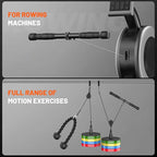 Cable Machine Attachment for Home Gym, Tricep Press LAT Pull Down Attachment - Image 4