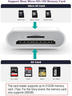 Lightning to SD & TF Card Reader Adapter, Apple MFi Certified 2 in 1 Micro SD - Image 4