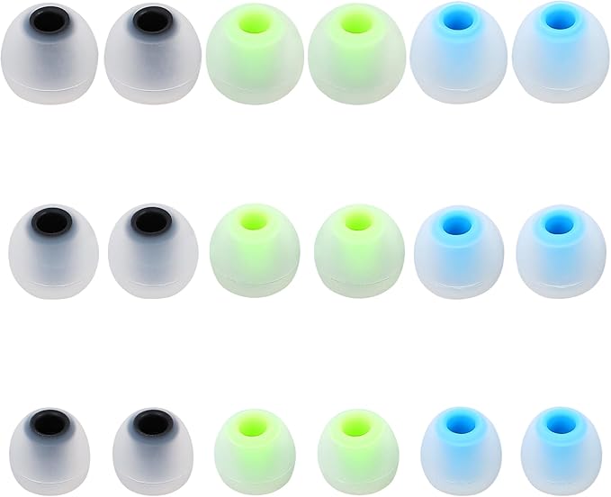 Earbud Replacement Tips Silicone Earbud Tips Eartips Fit Most in-Ear Earbuds by Unknown