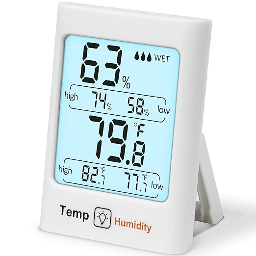 SZHLUX Digital Hygrometer & Thermometer by SZHLUX