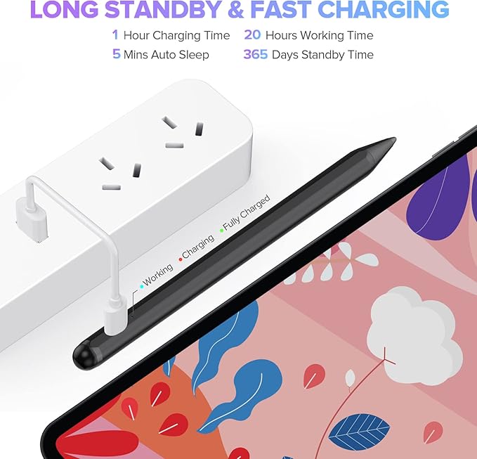 Stylus Pen 2X Fast Charge Active Pencil Compatible - Image 6