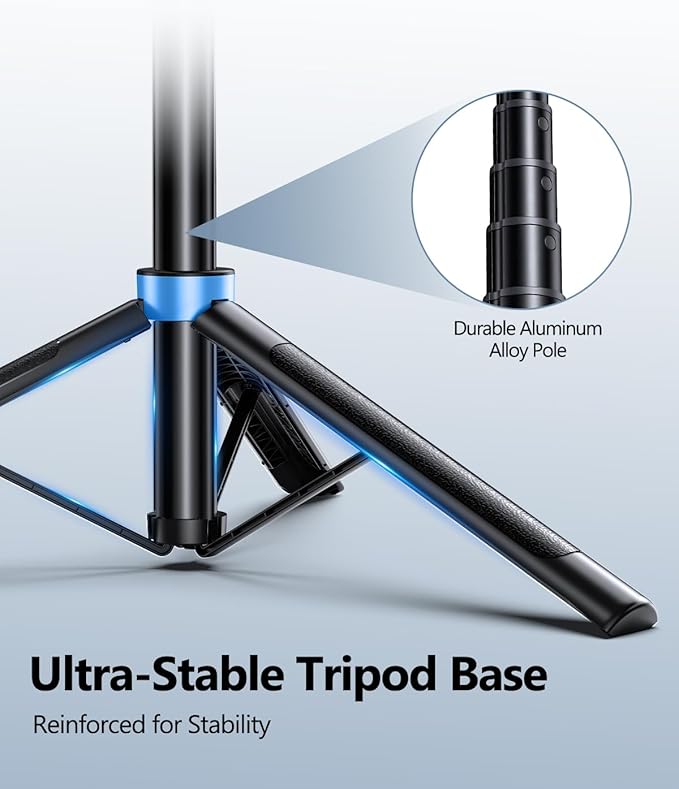 UBeesize 70'' Auto Face Tracking Tripod 360° Rotation - Image 5