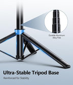 UBeesize 70'' Auto Face Tracking Tripod 360° Rotation - Image 5
