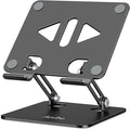 Tablet Stand Holder for Desk, Adjustable Desktop Tablet Holder, Foldable by Aoviho