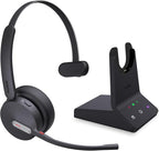 Yealink WH64 Mono UC DECT & Bluetooth Wireless Headset, 606ft Range, Single On by RedefineYourWorkplace