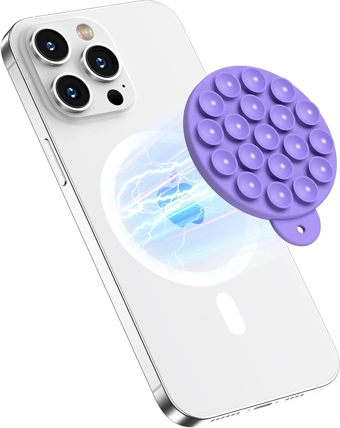 Magnetic Suction Cup Phone Mount by HSAOHD