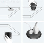 2 inch Desktop Power Grommet - Image 7