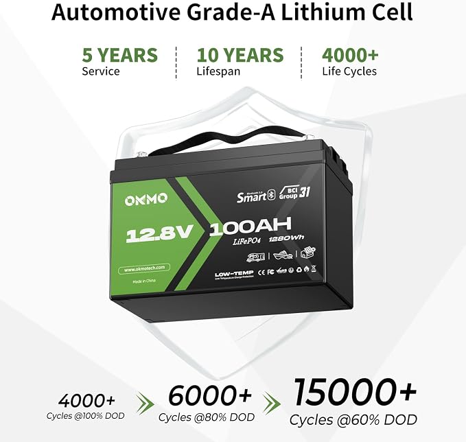 12V 100Ah LiFePO4 Lithium Battery - Image 7