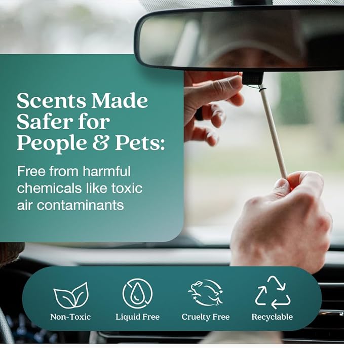 Enviroscent Non-Toxic Car Air Freshener Natural Car Air Freshener | Essential - Image 2
