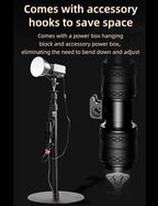 IFOOTAGE Cobra RB-A400, Aluminum Photography Light Stand Flat Base - Image 6