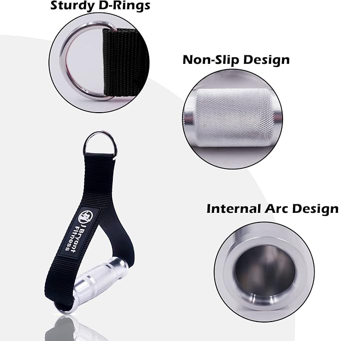 J Bryant Fitness Metal Gym Handles - Image 2