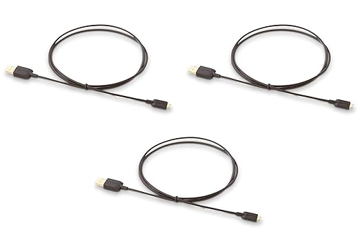 Amazon Basics 3-Pack USB-A to Micro USB Charging Cable, 480Mbps Transfer Speed - Image 6