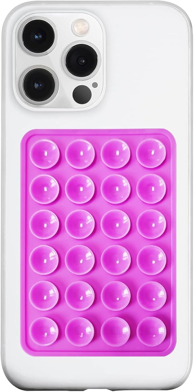 Silicone Suction Phone Case Mount, Silicon Adhesive Phone Accessory by LvShuLiangPin