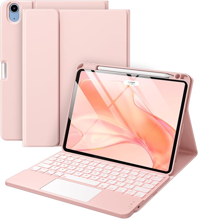 Compatible with iPad Air 11 Inch & Air 5th/ Air 4th Generation Case with by TurnyouriPadintoanlaptop
