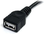 StarTech.com 3 ft Black USB 2.0 Extension Cable A to A - Image 3