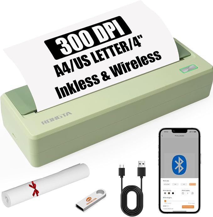 Rongta Inkless Portable Printer by RONGTA