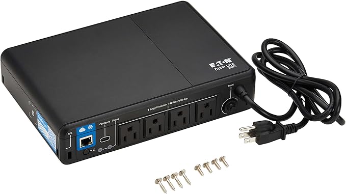 Tripp Lite Cloud-Connected 600VA UPS Battery Backup and Surge Protector - Image 6