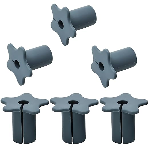 6pc Starlink Cable Grommet 5/8" Silicone Waterproof Wall Hole Pass Through by EASYEAH