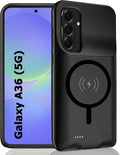 Battery Case for Galaxy A36/A56, Enhanced 10000mAh Portable Protective Wireless by YINGYKJ