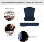 MOSISO Wrist Rest Support for Mouse Pad & Keyboard Set, Ergonomic Mousepad - Image 6