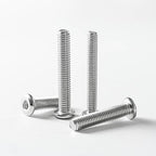 3/16-24 x 5/16" Flat Head Hex Socket Cap Screws Bolts, 304 Stainless Steel 18-8 - Image 5