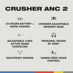 Skullcandy Crusher ANC 2 Over-Ear Noise Canceling Wireless Headphones - Image 4